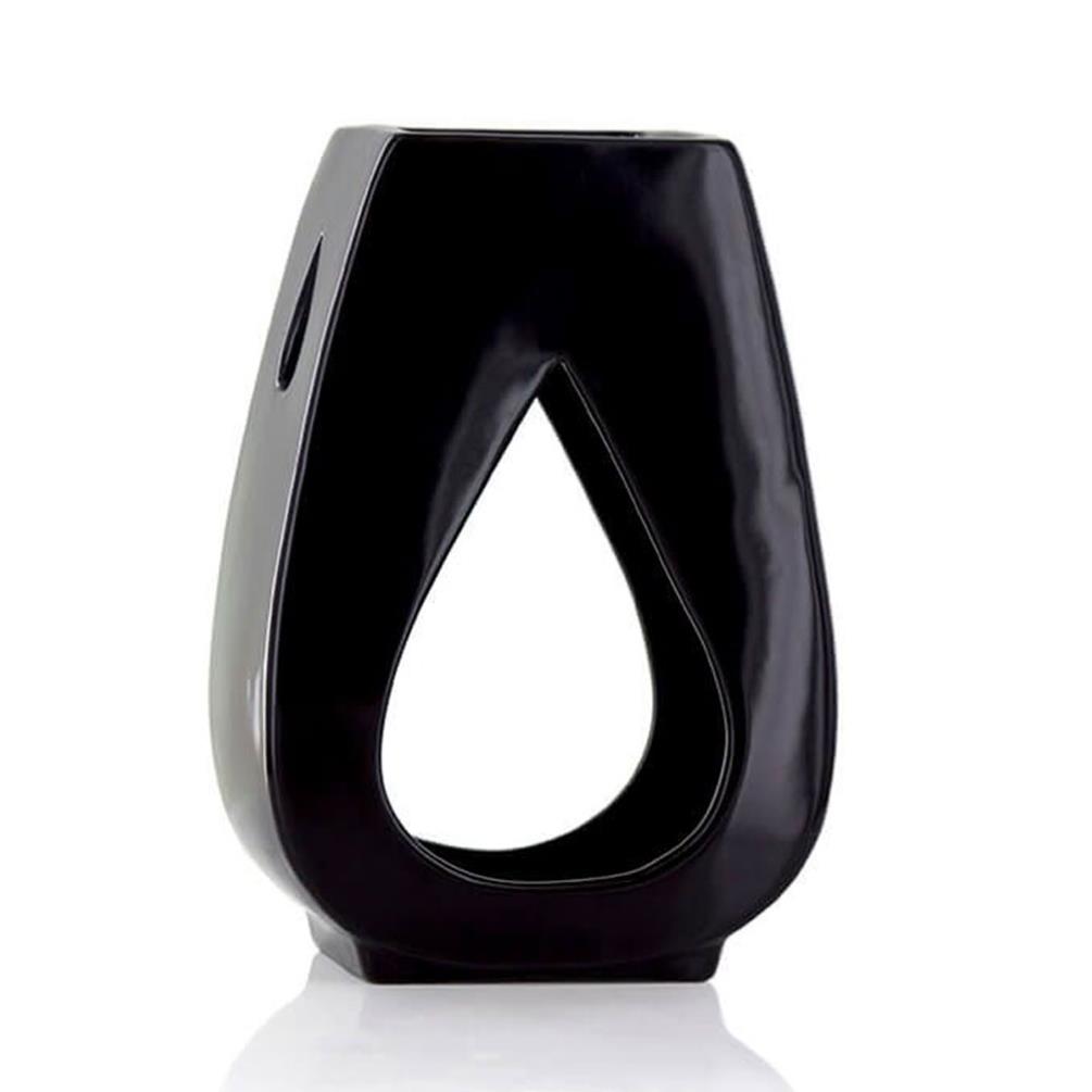 Ashleigh & Burwood Black Ceramic Oil Burner £14.36